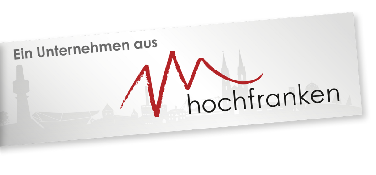 Logo Wirtschaftsregion Hochfranken, rotes W, schwarze Schrift, weißer Hintergrund