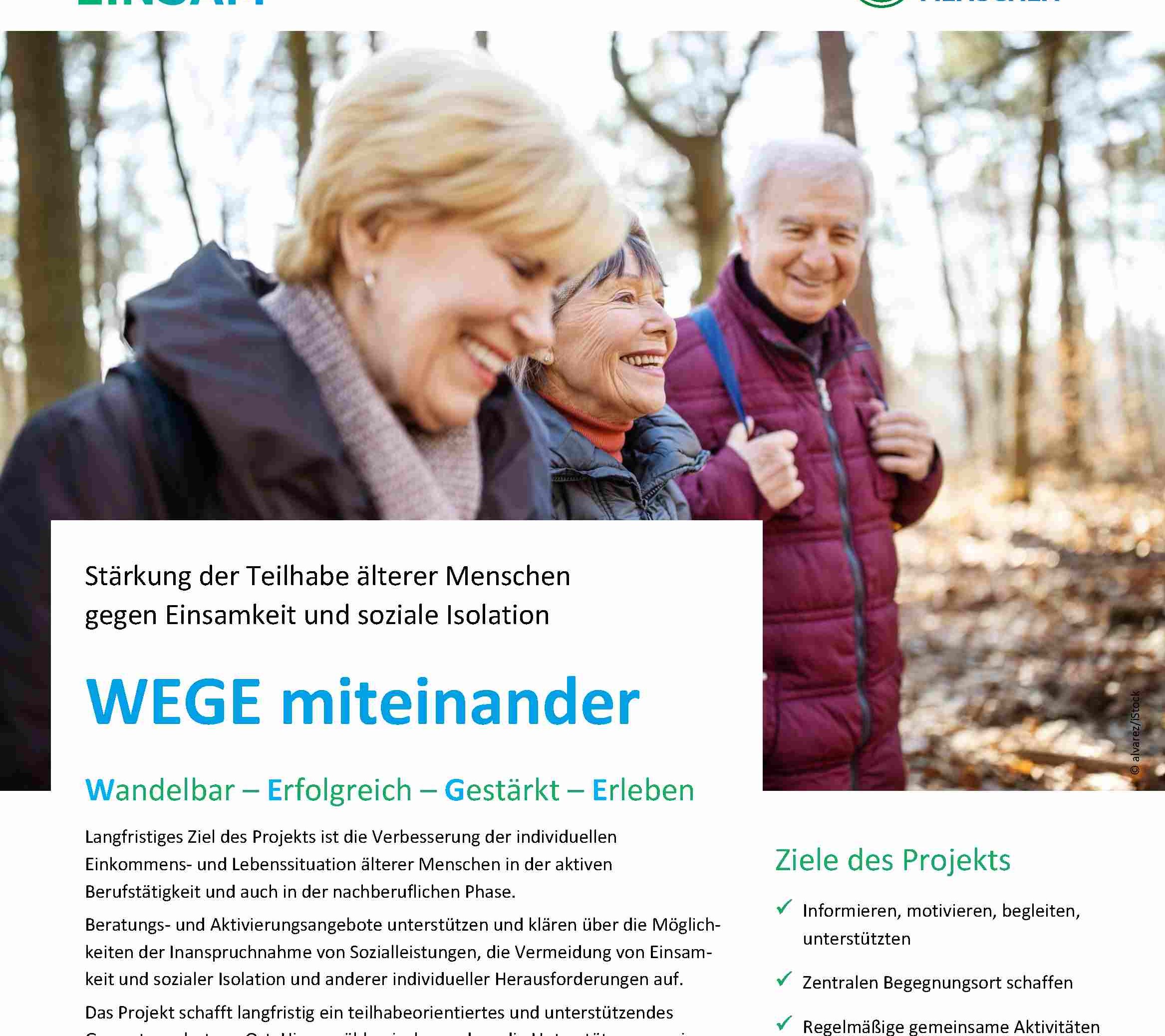 Flyer "WEGE miteinander"