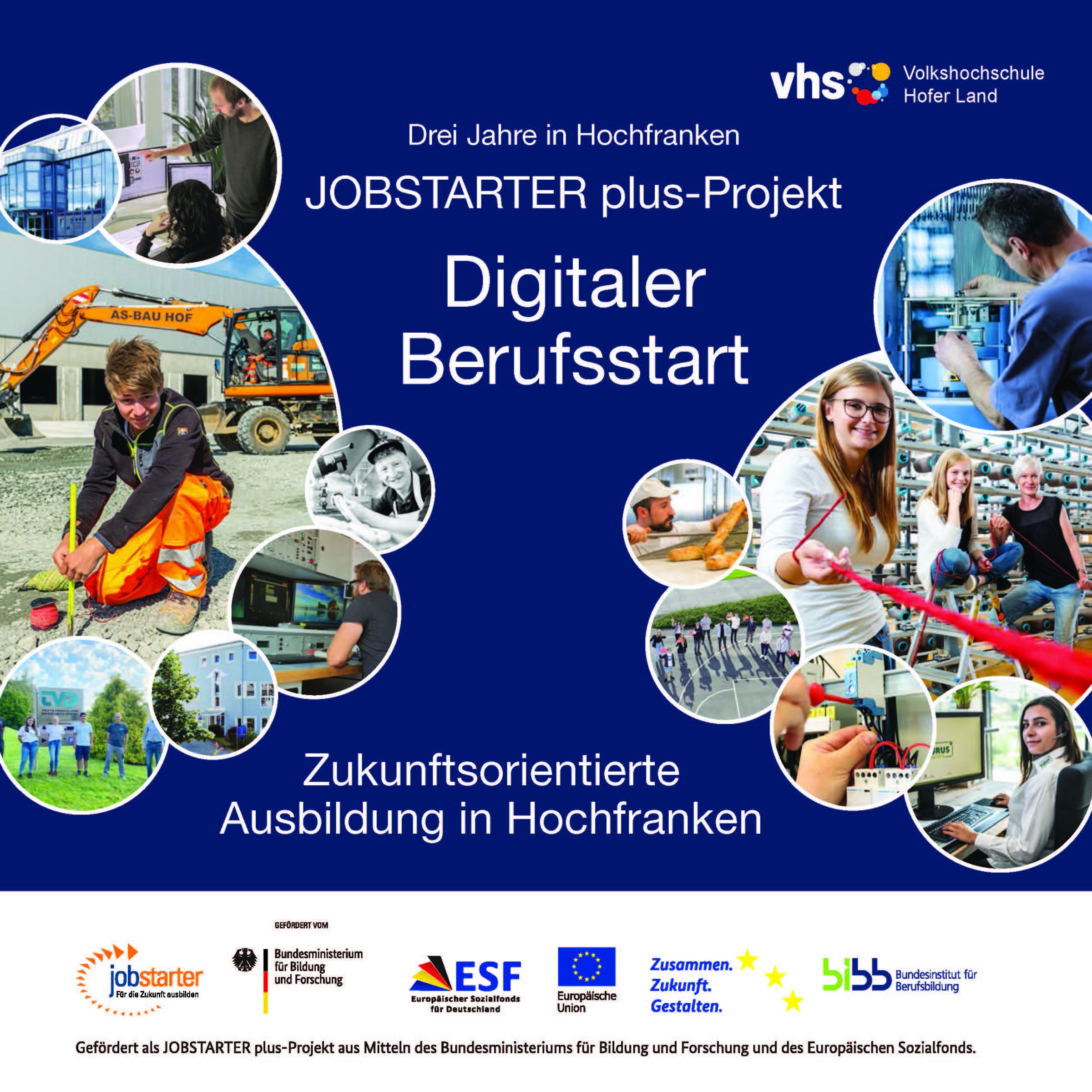Deckblatt Broschüre Jobstarter